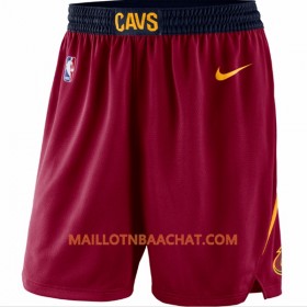 Cleveland Cavaliers Homme Shorts Rouge Nike Swingman
